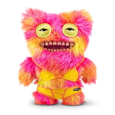 Afbeelding van Fuggler Vacay Vibes by ZURU, Funny Ugly Monster, Plush, Collectible, Toy (Mr Buttons Multi)