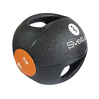 Afbeelding van Sveltus Medicine Ball Dubbele Grip 4 Kg Zwart
