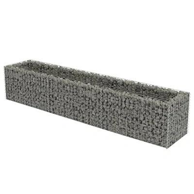 Afbeelding van vidaXL Gabion plantenbak 270 x 50 cm