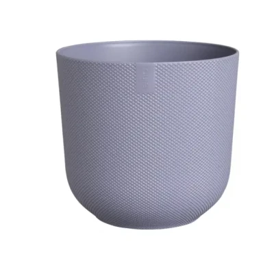 Afbeelding van Elho Jazz Rond 16 Bloempot voor Binnen Woonaccessoire van 100% Gerecycled Plastic Ø 16.5 x H 15.3 cm Lavendel Lila