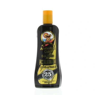 Afbeelding van Australian Gold Dark Tanning Accelerator Zonnebankcrème 250 ml zonnebank bescherming snelbruiner