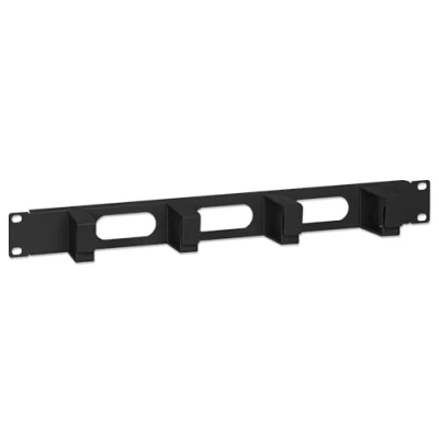 Afbeelding van Intellinet 711050 19 inch Kabelvoering voor patchkast 1 HE Zwart (RAL 9005)