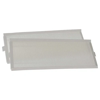 Afbeelding van vhbw Filterset compatibel met Zehnder ComfoAir E300, E350, E400 ventilatieapparaat, luchtfilter G4/F7 (2 stuks), wit