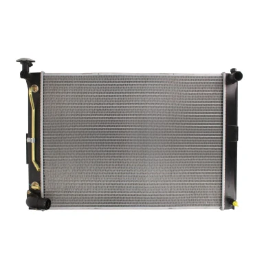Afbeelding van THERMOTEC D72052TT Radiateur Aluminium voor voertuigen met airco 650 480 22 Automatische versnellingsbak Koelribben gesoldeerd LEXUS: RX II