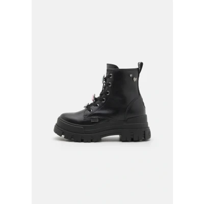 Afbeelding van Buffalo Aspha ICE Veterboots, Dames, Maat: 39, Black Pu