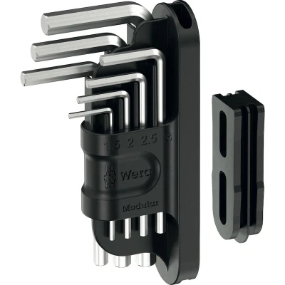 Afbeelding van Wera Tool Check Modular Winkelschlüssel 1 Inbus Haakse schroevendraaierset 1.5 mm, 2 2.5 3 4 5 6 mm