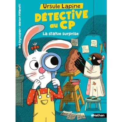Afbeelding van URSULE LAPINE DETECTIVE AU CP LA STATUE SURPRISE