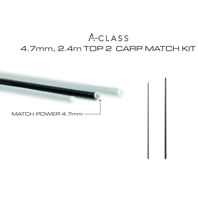 Afbeelding van Guru Generic Match Power Kit 4.7mm Top 2 2.4m Vaste hengel