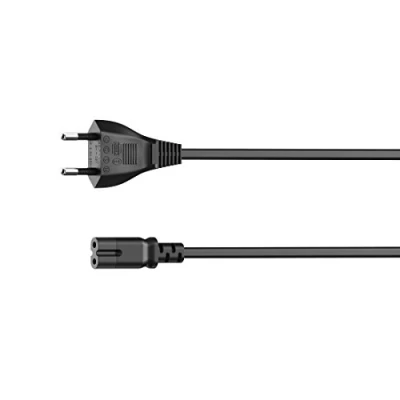 Afbeelding van Hama Euro Netsnoer Voor Sonos Play:3/Play:5 Recht 5 M Zwart