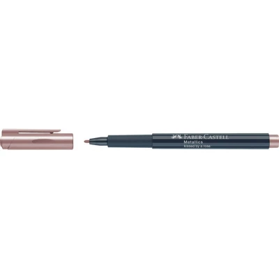 Afbeelding van Faber Castell metallic marker Kissed by a rose FC 160789