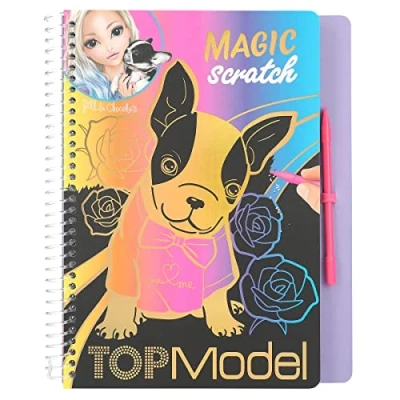Afbeelding van Depesche TOPModel magic scratch boek