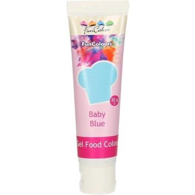 Afbeelding van FunCakes Eetbare Voedingskleurstof Kleurstof voor bakken Babyblauw 30g