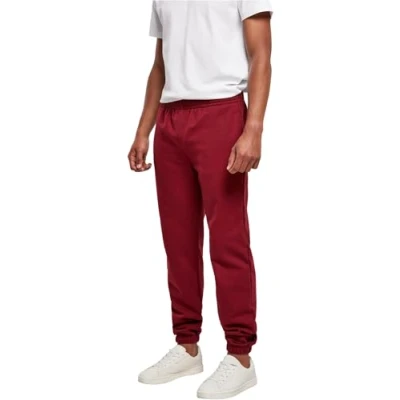 Afbeelding van Basic Sweatpants Joggingsbroek met steekzakken Burgundy XXL