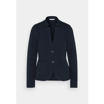 Afbeelding van TOM Tailor Ottoman Structure Blazer, Dames, Maat: XL, Sky captain blue