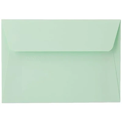 Image de Paquet de 20 enveloppes Pollen 114x162mm C6 Vert 120g