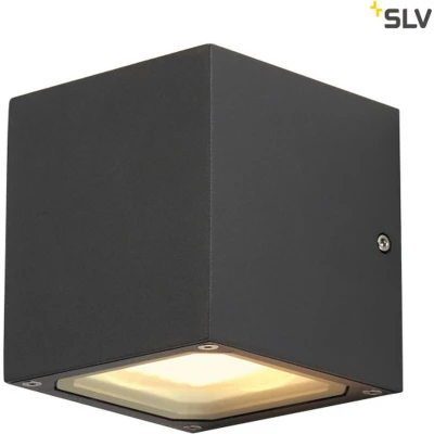 Afbeelding van SLV Sitra Cube Buitenlamp (wand) 18 W