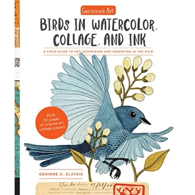 Afbeelding van Geninne&#039;s Art: Birds in Watercolor, Collage, and Ink