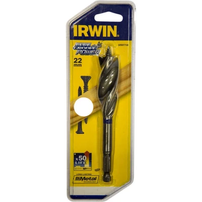 Afbeelding van Irwin speedboor 22x152mm Blue Groove Power