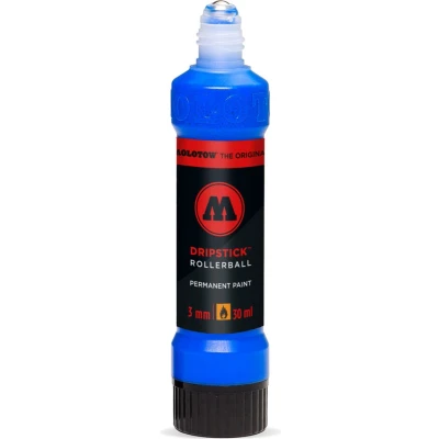 Afbeelding van Molotow Dripstick Blauwe 3mm Rollerball Marker