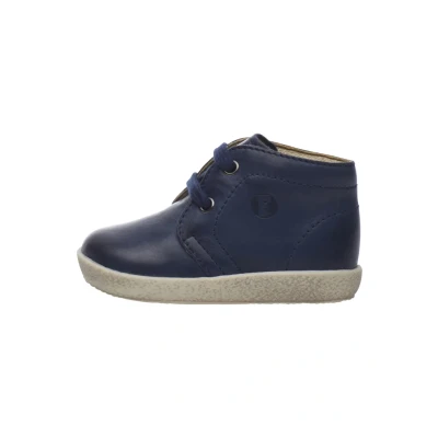 Afbeelding van Falcotto Conte Sportieve veterschoenen voor kinderen, Maat: 20, Blue Leer