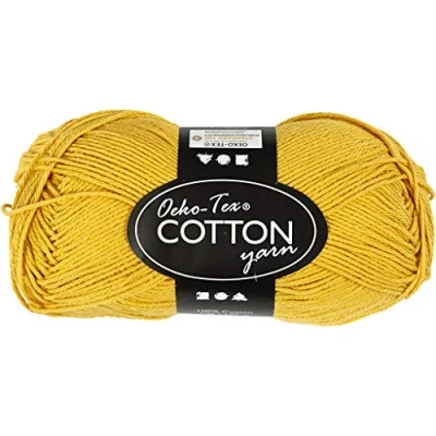 Afbeelding van Katoengaren, Curry, 50gr, 170m