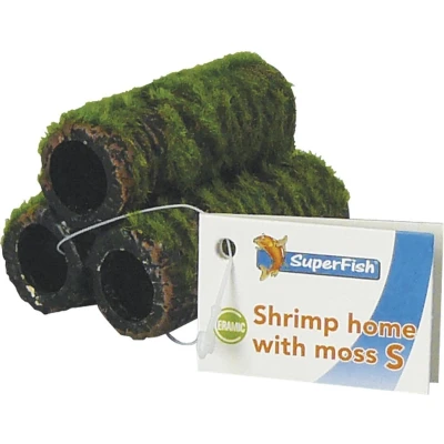 Afbeelding van Superfish shrimp home garnalenflat met mos maat M