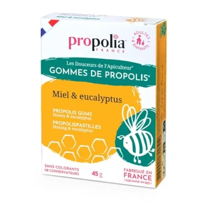 Afbeelding van Propolis pastilles honing en eucalyptus Propolia