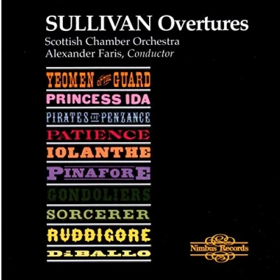 Afbeelding van Scottish Chamber Orchestra, Alexander Faris Sullivan: Opera Overtures (CD)