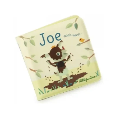 Afbeelding van Lilliputiens Magisch Badboek &quot;Wash Wash&quot; Badspeelgoed Volg Joe&#039;s Avonturen Van Pagina Tot Pagina. Wanneer Je Het Boekje Nat Maakt Met Water Min. 32 Verdwijnt De Magische Inkt En Ontdek Of Joe Erin Slaagt Alle Modder Weg Te Krijgen