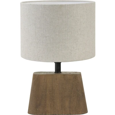 Afbeelding van Light &amp; Living Tafellamp Kardan/Livigno Hout/Naturel Ø20x29cm