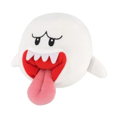 Afbeelding van Sanei Super Mario All Star Collection 10 cm Ghost Boo Plush, S