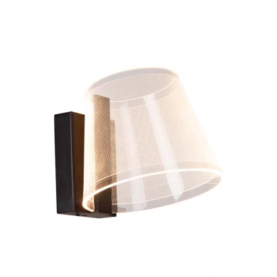 Afbeelding van Lucide KORGIS Wandlamp Badkamer LED 1x10W 3000K IP44 Transparant