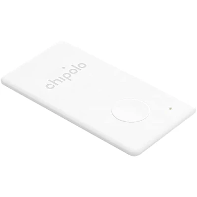 Afbeelding van Chipolo CARD (2020) 1 Pack Portemonnee vinder, Bluetooth Tracker voor Portemonnee, Afstandsbediening, Paspoort. Gratis Premium functies. iOS en Android compatibel (Vit)