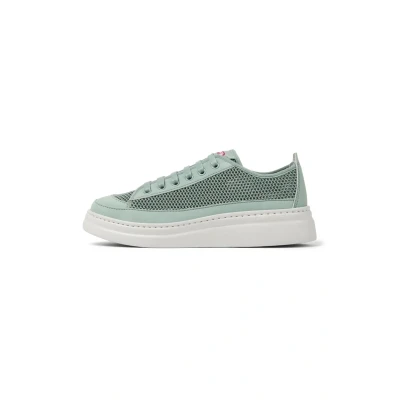 Afbeelding van Camper Sneakers laag, Dames, Maat: 40, Mittelgrün Textiel
