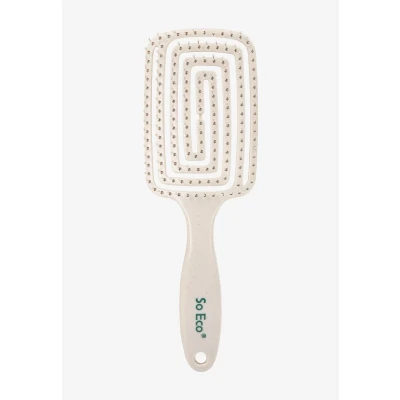Afbeelding van SO ECO Flexi Paddle Detangling HAIR Brush Kam, Dames, Maat: One Size, Beige