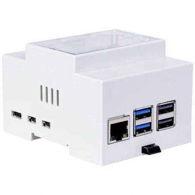 Afbeelding van Joy it RB CaseP5 07 SBC behuizing Voor DIN railmontage Grijs