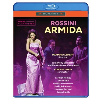 Afbeelding van Carmen Romeu, Symphony Orchestra And Chorus Opera Vlaanderen, Alberto Zedda Rossini: Armida (Blu ray)