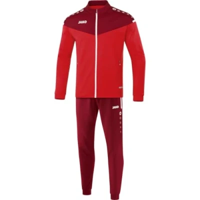 Afbeelding van JAKO Polyesterpak Champ 2.0 Rood/wijnrood