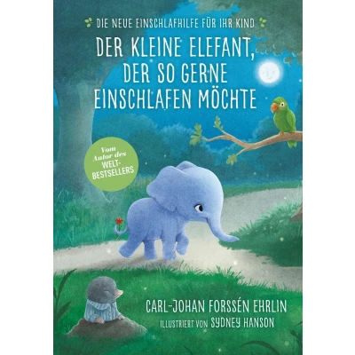 Afbeelding van der kleine Elefant, so gerne einschlafen möchte