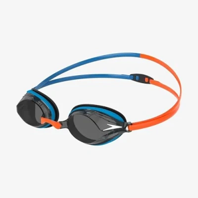 Afbeelding van Speedo Vengeance Zwembril voor volwassenen, uniseks, oranje blauw, Eén maat