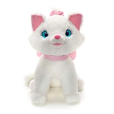 Afbeelding van Disney pluche rolgordijn voor kinderen, Maria middelgroot, Aristokatten, 32 cm, figuur, kitten met geborduurde details en zacht gevoel