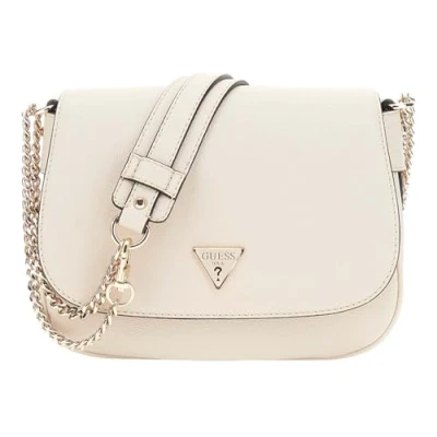 Afbeelding van GUESS Schoudertas Fedora Flap Shoulder Bag Bone Beige