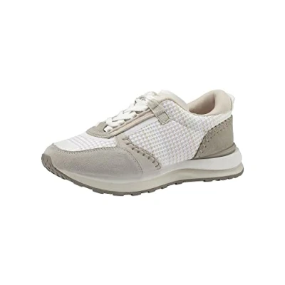 Afbeelding van Tamaris Fashletics Sneakers laag, Dames, Maat: 40, Offwhite comb Imitatieleer/ textiel