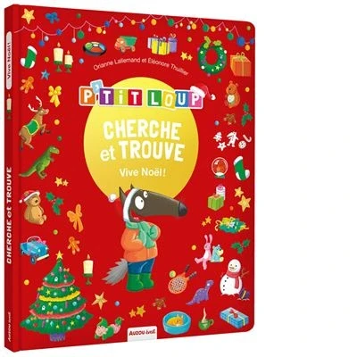 Image de P&#039;tit loup cherche et trouve vive noel