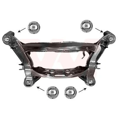 Afbeelding van Van Wezel As/Subframe rubber 3030629