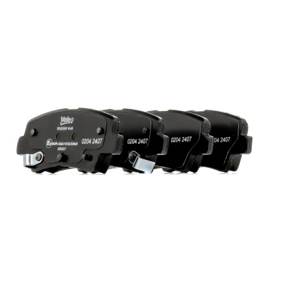 Afbeelding van VALEO 302335 Remblokkenset Achteras Incl. slijtage waarschuwingscontact Met anti kreukplaat HYUNDAI: i30 II Hatchback, III Hatchback