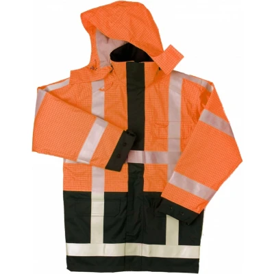 Afbeelding van Parka vlamvertagend antistatisch SW Humber RWS oranje/marine XL