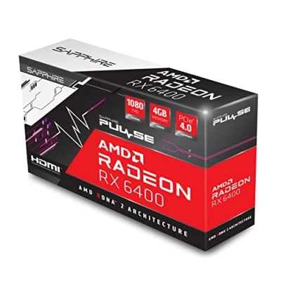 Afbeelding van Grafische kaart Sapphire 11315 01 20G AMD Radeon RX 6400 GDDR6 4 GB