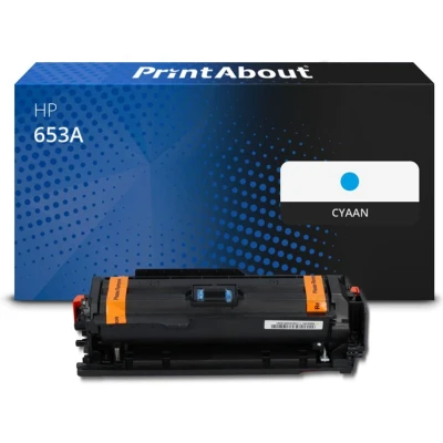 Afbeelding van Huismerk HP 653A (CF321A) Toner Cyaan