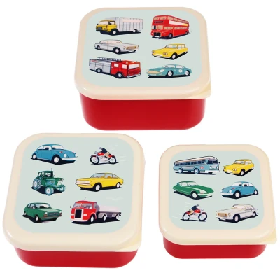 Afbeelding van Rex london snackdoosjes road trip 3st